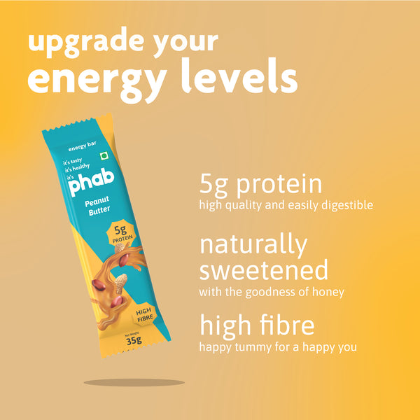 5g protein energy bar - peanut butter