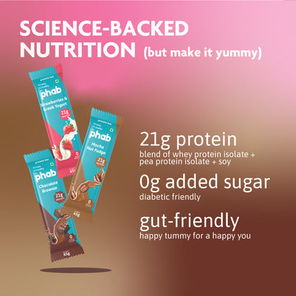 variety pack - 21g protein (pack of 6)