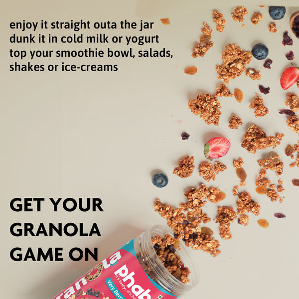 granola cereal - very berry blast