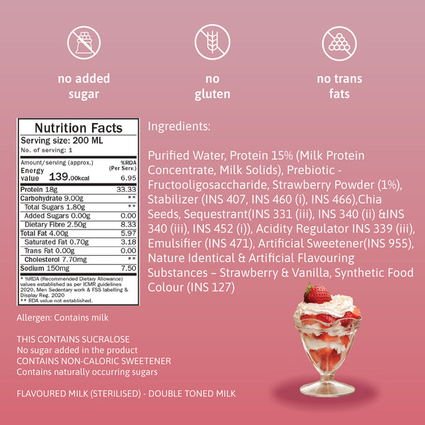 18g protein milkshake - variety pack