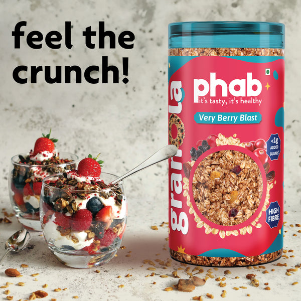 granola cereal - very berry blast