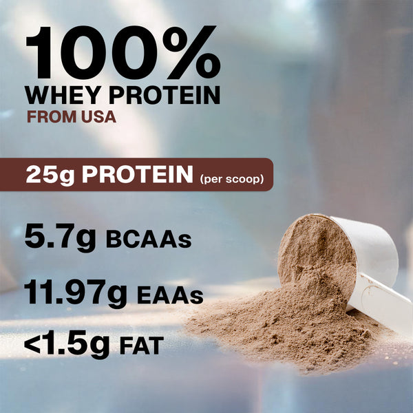 100% whey protein - chocolate hazelnut (1kg)