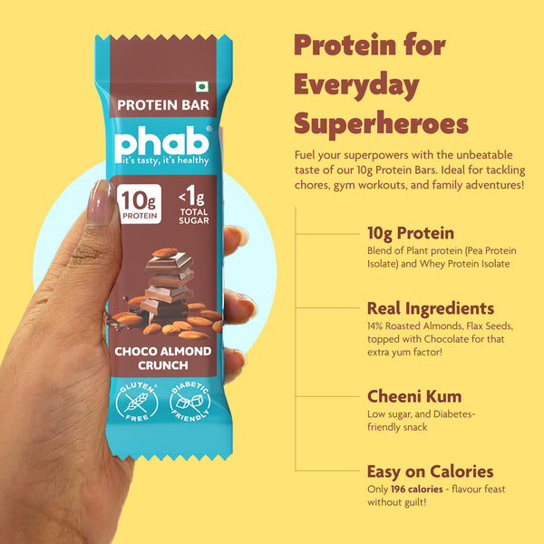 10g protein bar - choco almond crunch